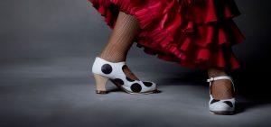 Authentic flamenco shoes